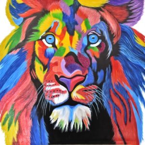 lion colored