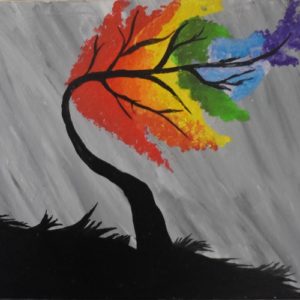 Willow Tree painting