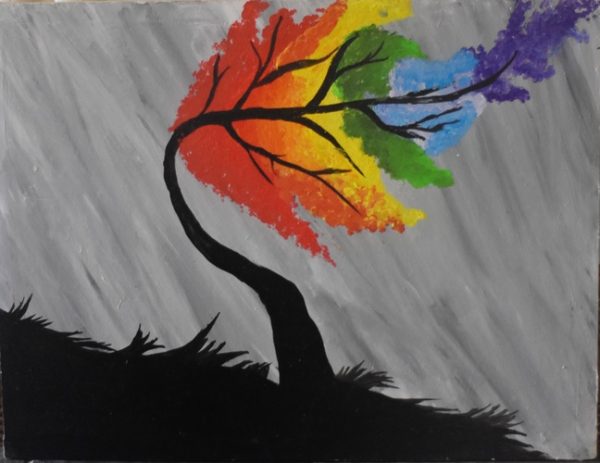 Willow Tree painting